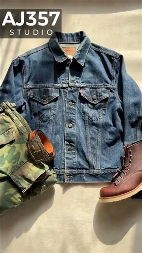 American Vintage Outfits — Leather Jackets, Red Wings & M65 Style | AJ357 STUDIO #vintage