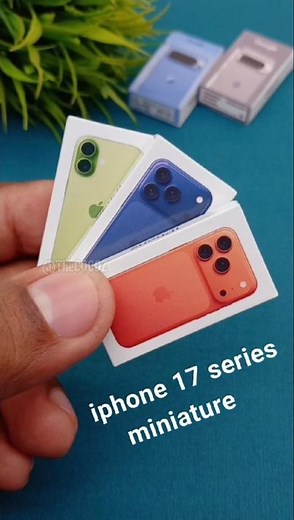 iphone 17 series miniature phone #shorts