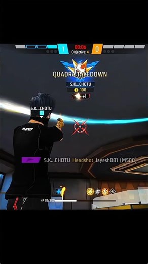 1vs4 Last Zone Clutch 😳 | RAD Shot Finish 🔥 #ffshorts #shorts #ffviral #gaming #1vs4