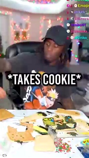 Kai Cenat & Agent destroys each other's gingerbread house😭😂 | kai cenat