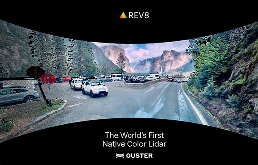 Ouster releases REV8 OS sensor family with native-color lidar - The Robot Report