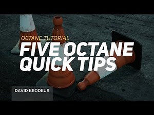 Five Octane Quick Tips In Cinema 4D