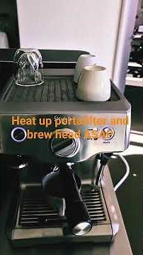 SAGE DUO TEMP PRO get your portafilter & brew head ready ASAP