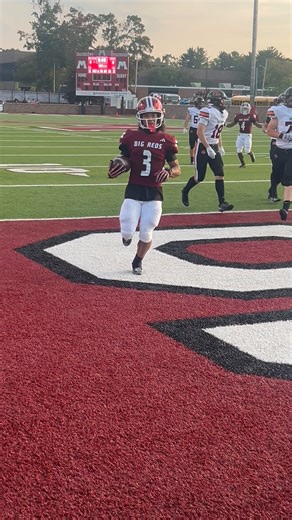 3.9K views · 28 reactions | Muskegon vs Byron Center Highlights. Big Reds win 46-17 | Local Sports Journal | Facebook