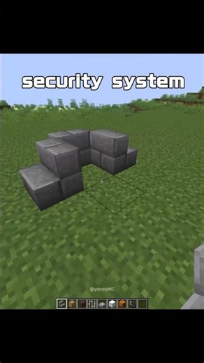 Minecraft security system Moment