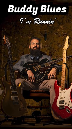 Buddy Blues on Instagram: "“I’m Runnin’” new single coming in December 👀 Pre-Save link in bio, hope you like it as much as I hate mixing drums ❤️ #BuddyBlues #NewMusic #Blues #Rock #Music #IHateDrums"