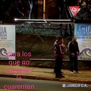 Ahora si para los que no cumplan la Cuarentena 👻 buuuu 😂😂😂😂😂 apenas así... | Luigi Rodriguez
