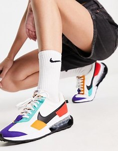 Nike Air Max Pre-Day SE trainers in white and brights mix | ASOS