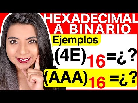 CONVERT from HEXADECIMAL to BINARY - Exercise #2