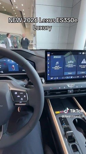 2026 Lexus ES350e Luxury: Caviar and Black Interior Combos