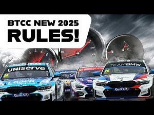 NEW 2025 BTCC Rules!