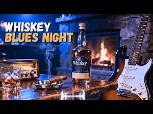 Whiskey Lounge Blues | Slow Instrumental Music for Quiet Nights