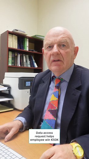 Data access helps employee win €50,000 in unfair dismissal case | Employment Rights Ireland | Facebook