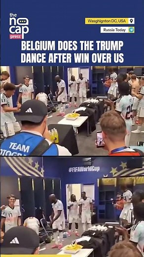 Watch: Belgium Red Devils Do Trump YMCA Dance After Ousting US From FIFA World Cup
