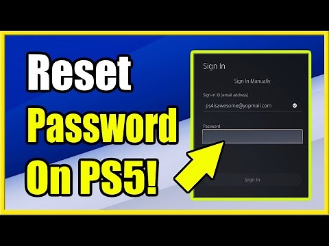 How to Reset Password on PS5 Account & Sign in (Best Tutorial!)