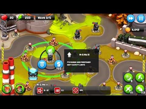 Alien Creeps Walkthrough Level 45 Toxic Trail for 3 Stars Campaign gameplay