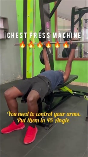Build your Chest fast with a press machine and feel the burn ❤️‍🔥❤️‍🔥