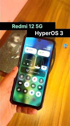 HyperOS 3 On Redmi 12 5G/Poco M6 Pro 5G Device #hyperos3 #redmi125g #pocom6pro5g #hos