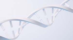 Loop rotation of DNA with biological concept, 3d rendering. | Premium Stock Video Footage