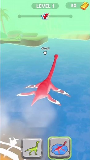 Dinosaur Race: Dinosaur Game Gameplay Trailer Level 1