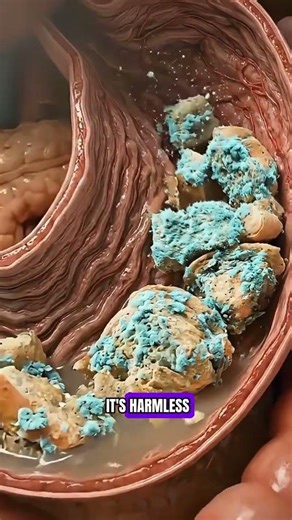 What Happens Inside Your Body If You Smallow Moldy Food? #humanbody #shorts #animation