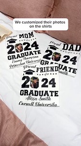 Proud Mom Of A Graduate - Personalized Gift For Daughter, Son, Bestie Graduated #macorner #personalizedgifts #shirt #graduated #graduation #graduationday #classof #grad #university #graduationceremony #college #graduationstudent #school #student | Macorner