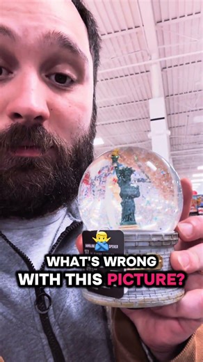 This Snow Globe Said Geography? Never Heard of Her ❄️🌍. #fail #facts #vlog #short #geography #fyp