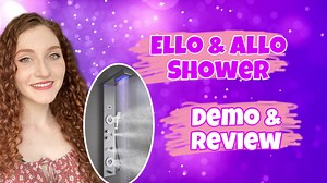 Watch Ello & Allo Shower Panel ﹙Demo & Review﹚ on Amazon Live