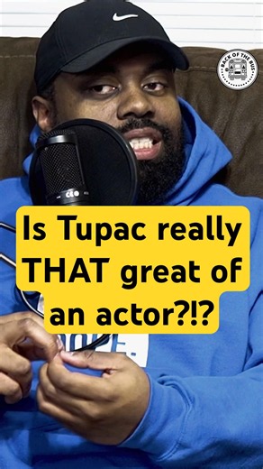 Is Tupac one of the greatest rapper actors of all time? #2pac #tupac #shorts