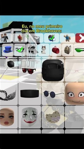 Meu primeiro dia em Brookhaven,🤨#roblox #robloxmemes #humor