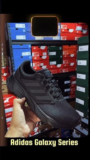 Adidas Galaxy 6 Black Running shoes For Men Review in Short