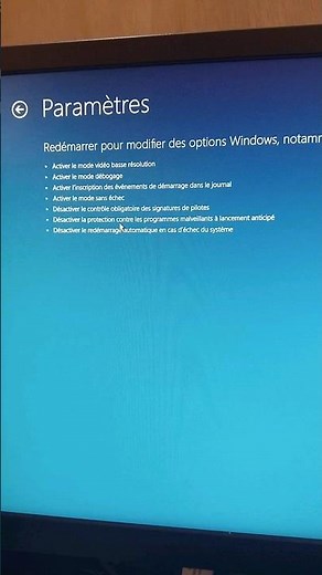 Démarrer Windows en mode sans échec
