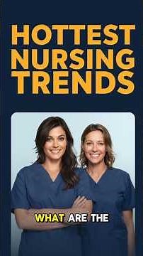 NURSING TRENDS NOW 🏥 What are Current & Future Nursing Care Profession & Education Hot Topics 2025!