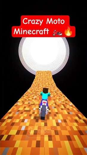 Crazy Moto Minecraft 🏍️🔥 Level 49 Challenge – Can You Beat This Ride? #shorts #sehar