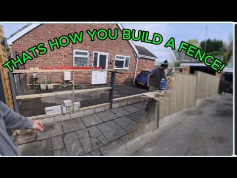 NOW THATS A BESPOKE FENCE!
