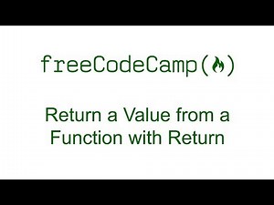 Return a Value from a Function with Return - Free Code Camp
