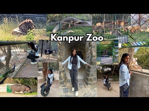 Kanpur Zoo Full Vlog in 2025 | Zoo animals and adventures | Miss Khushi vlogs