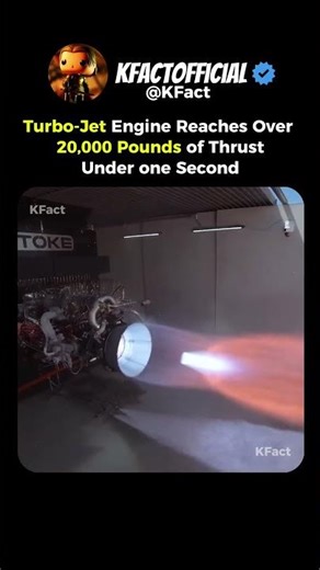 Jet Engine Reaches Over 20,000 Pounds of Thrust⚡🔥
