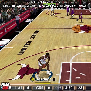 15K views · 82 reactions | Is this NBA 2K11 on Nintendo Wii, Playstation 2, Xbox 360, or Microsoft Windows? #mj #nba2k #2kbroham #basketball | 2KBroham | Facebook