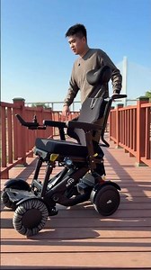 POV: What If Your Power Wheelchair Runs Out of Battery? ⚡🦽 Push the M4 Pro Manually! #XSTOMobility