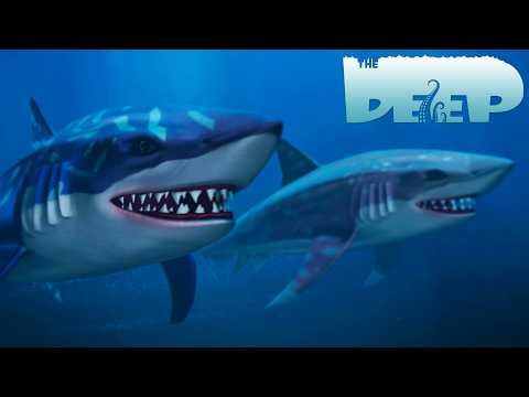 Giant Prehistoric Shark Attack! | The Deep | HD Full Episode