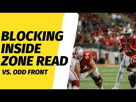 Blocking Inside Zone Read Against an Odd Front
