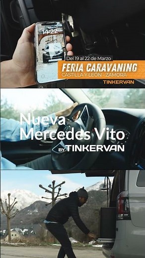 Furgoneta Mercedes Vito camperizada by Tinkervan | Feria Caravaning Castilla y León