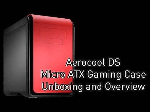 Aerocool DS Dead Silence Gaming Cube Micro ATX Case: Unboxing and Overview