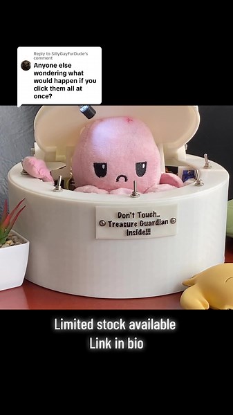 Gloomy Octopus Plush: The Useless Box Fun