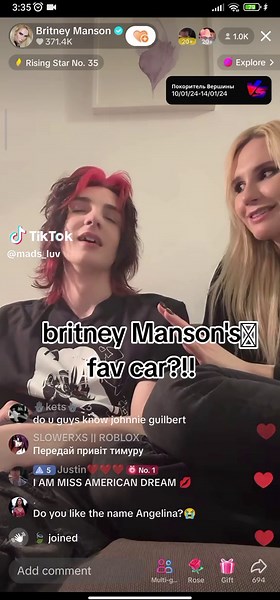 Britney Manson's Dream Car Revealed: Mini Cooper vs. BMW