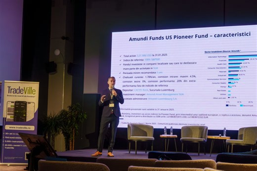 Mihai Constantinescu (Amundi) la Quarterly Report: „Avem unul dintre puținele fonduri din lume care a reușit pe termen lung să aibă randamente peste piață”