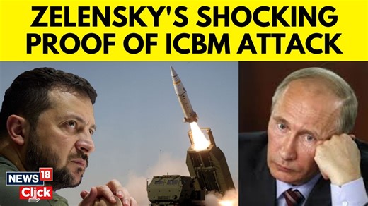 Ukraine releases first pictures of ICBM attack by Russia in Dnipro Source: CNN and Reuters #Ukraine #Russia #RussiaUkraineAttack #ICBM #Missile #ICBMMissile | News18