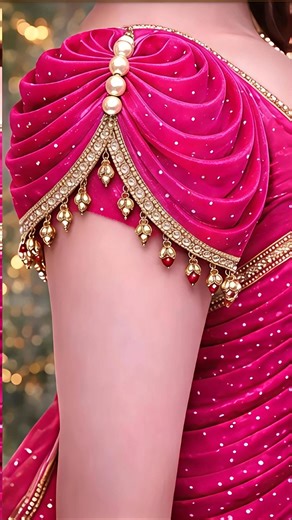 Sleeves Design Cutting | #shorts #blouse #baju #design #ytshorts