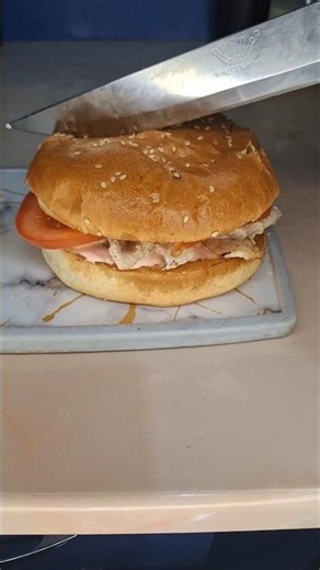 Hamburger 🍔 #cooking #asmr #recipe #shorts #handmade